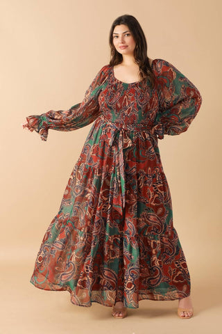 DARLING SENSATION WOVEN MAXI DRESS - Glamourous Grace