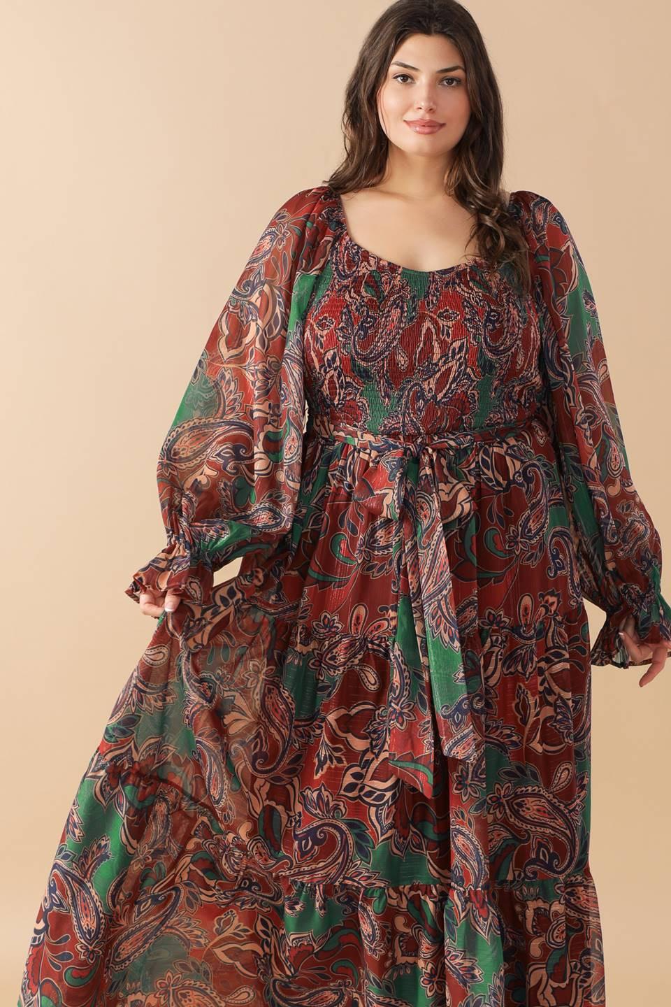 DARLING SENSATION WOVEN MAXI DRESS - Glamourous Grace