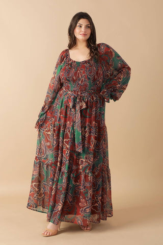DARLING SENSATION WOVEN MAXI DRESS - Glamourous Grace