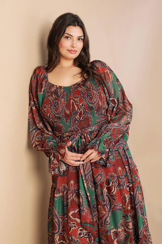 DARLING SENSATION WOVEN MAXI DRESS - Glamourous Grace