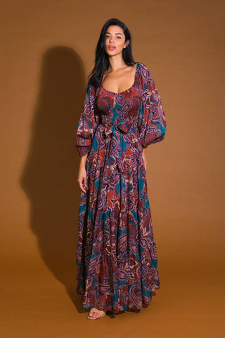DARLING SENSATION WOVEN MAXI DRESS - Glamourous Grace
