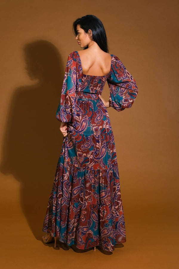 DARLING SENSATION WOVEN MAXI DRESS - Glamourous Grace
