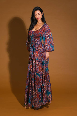 DARLING SENSATION WOVEN MAXI DRESS - Glamourous Grace