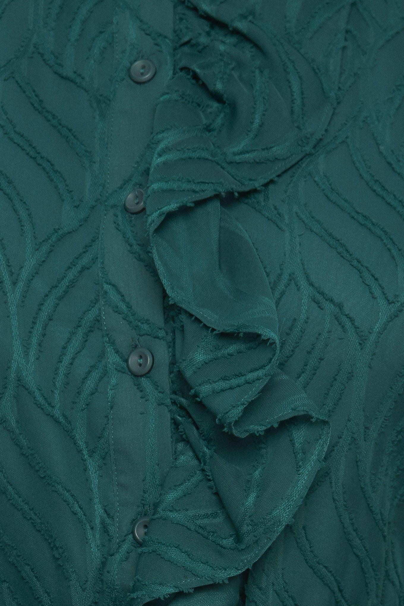EMERALD WHISPER WOVEN MIDI DRESS - Glamourous Grace