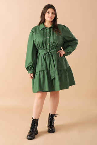 AESTHETIC POSE WOVEN MINI DRESS - Glamourous Grace