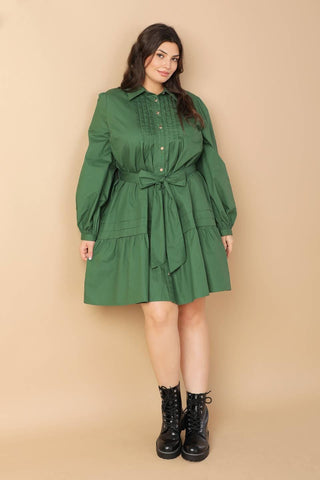 AESTHETIC POSE WOVEN MINI DRESS - Glamourous Grace