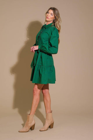 AESTHETIC POSE WOVEN MINI DRESS - Glamourous Grace