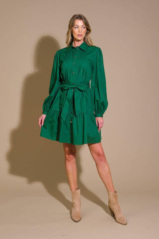 AESTHETIC POSE WOVEN MINI DRESS - Glamourous Grace