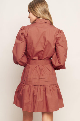 AESTHETIC POSE WOVEN MINI DRESS - Glamourous Grace