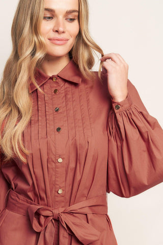 AESTHETIC POSE WOVEN MINI DRESS - Glamourous Grace