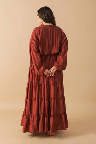 PERFECT POTENTIAL WOVEN MAXI DRESS - Glamourous Grace