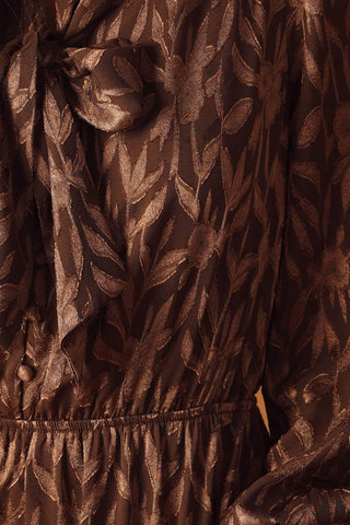 OPEN PATH ALMOND WOVEN MINI DRESS - Glamourous Grace