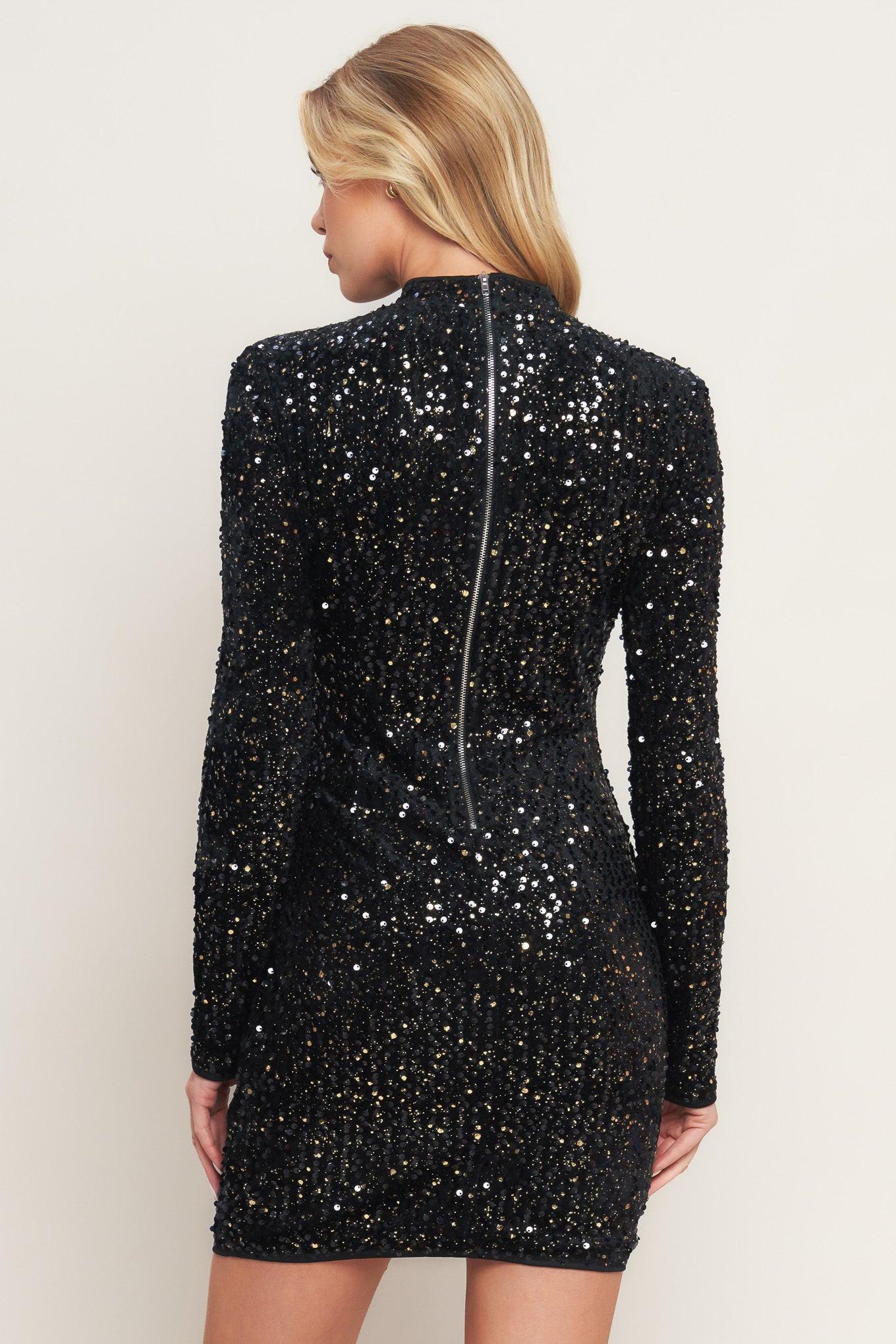 WHIMS OF FATE SEQUIN MINI DRESS - Glamourous Grace