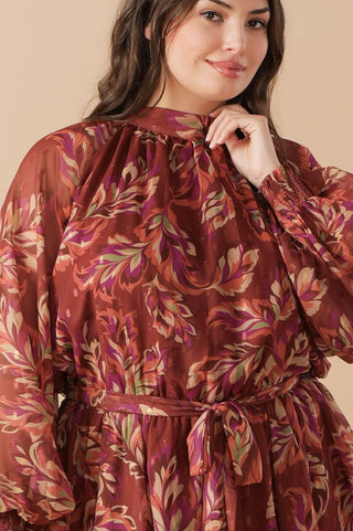 ARTISTIC ESSENCE WOVEN MINI DRESS - Glamourous Grace