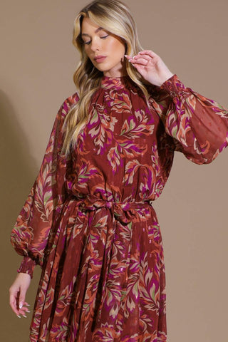 ARTISTIC ESSENCE WOVEN MINI DRESS - Glamourous Grace