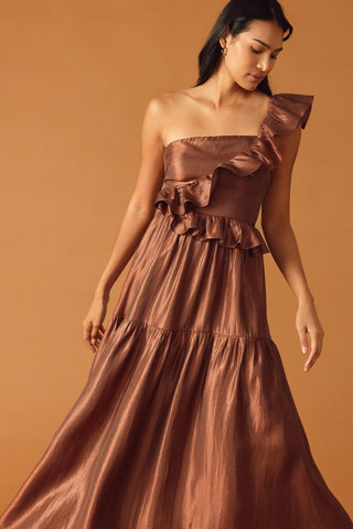 FIND THE ANSWER WOVEN MAXI DRESS - Glamourous Grace