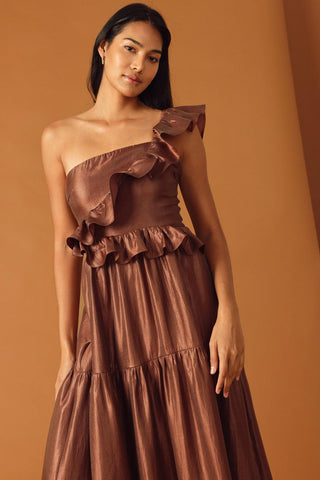 FIND THE ANSWER WOVEN MAXI DRESS - Glamourous Grace