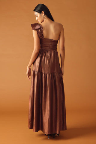 FIND THE ANSWER WOVEN MAXI DRESS - Glamourous Grace