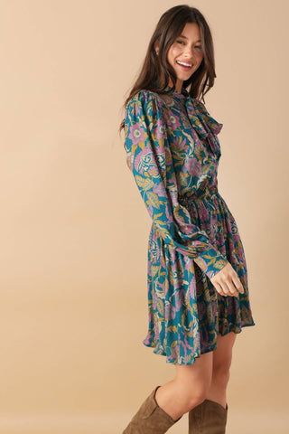 MUCH TO DO WOVEN MINI DRESS - Glamourous Grace