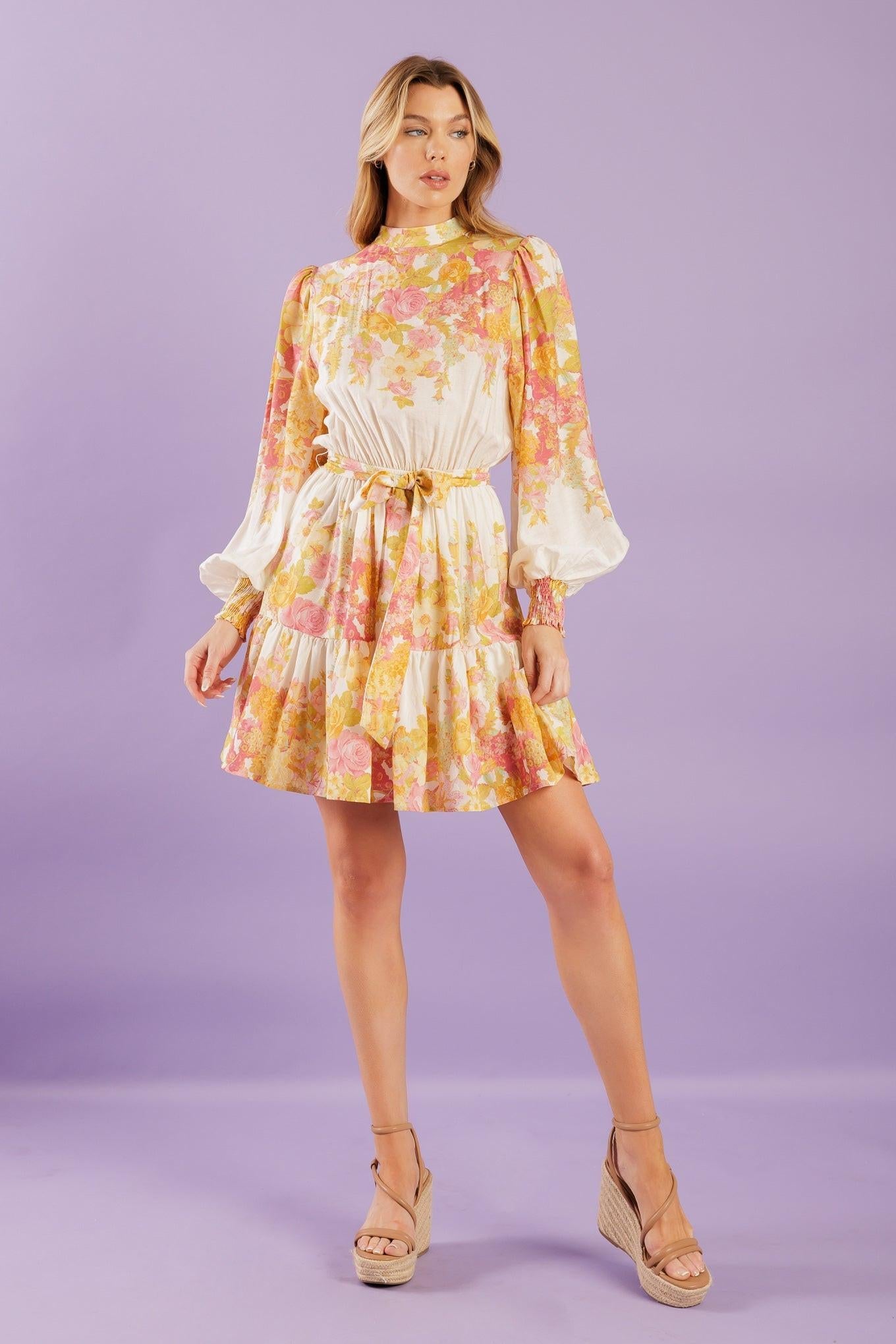 GO GET IT PINK WOVEN MINI DRESS - Glamourous Grace