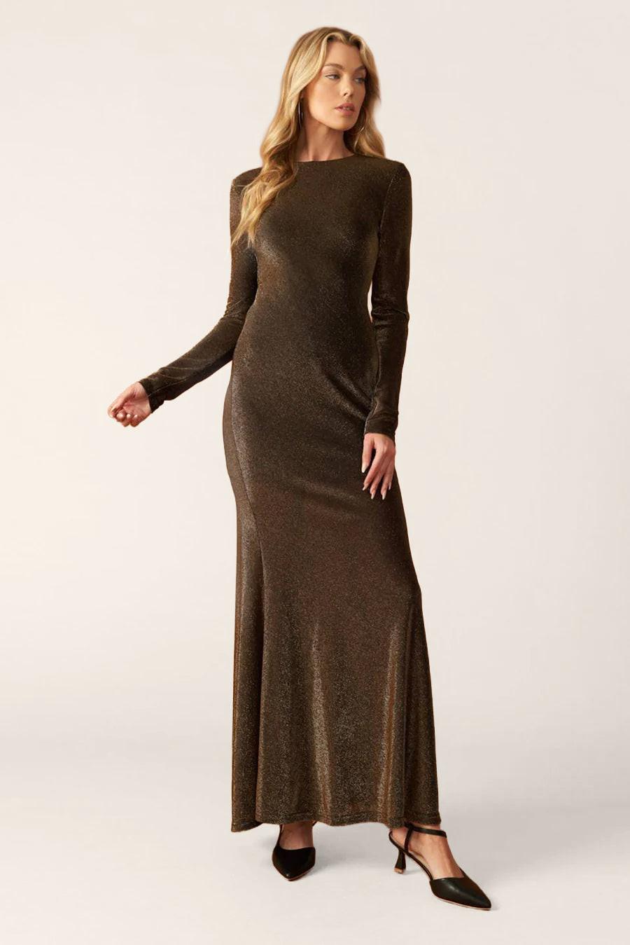 I'M TELLING YOU MERMAID MAXI DRESS - Glamourous Grace