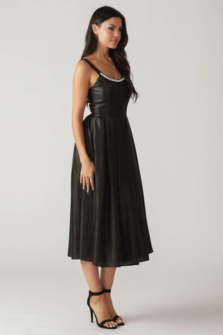 FLUTTERING FIELDS WOVEN MIDI DRESS - Glamourous Grace