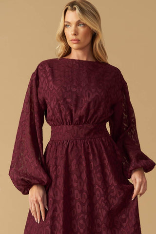 TOO GOOD TO BE TRUE WOVEN MIDI DRESS - Glamourous Grace