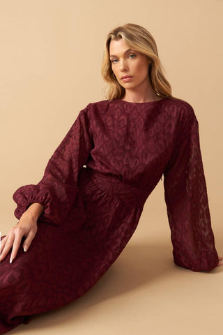 TOO GOOD TO BE TRUE WOVEN MIDI DRESS - Glamourous Grace