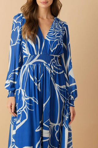 DANCING DEWDROPS WOVEN MAXI DRESS - Glamourous Grace