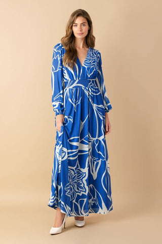 DANCING DEWDROPS WOVEN MAXI DRESS - Glamourous Grace