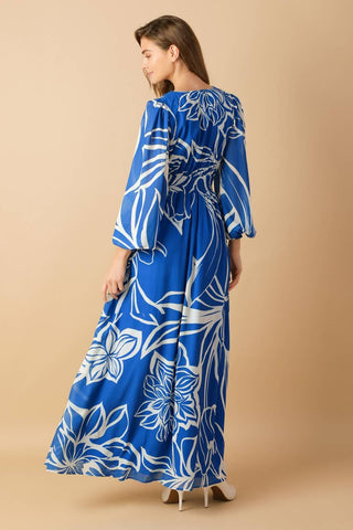 DANCING DEWDROPS WOVEN MAXI DRESS - Glamourous Grace