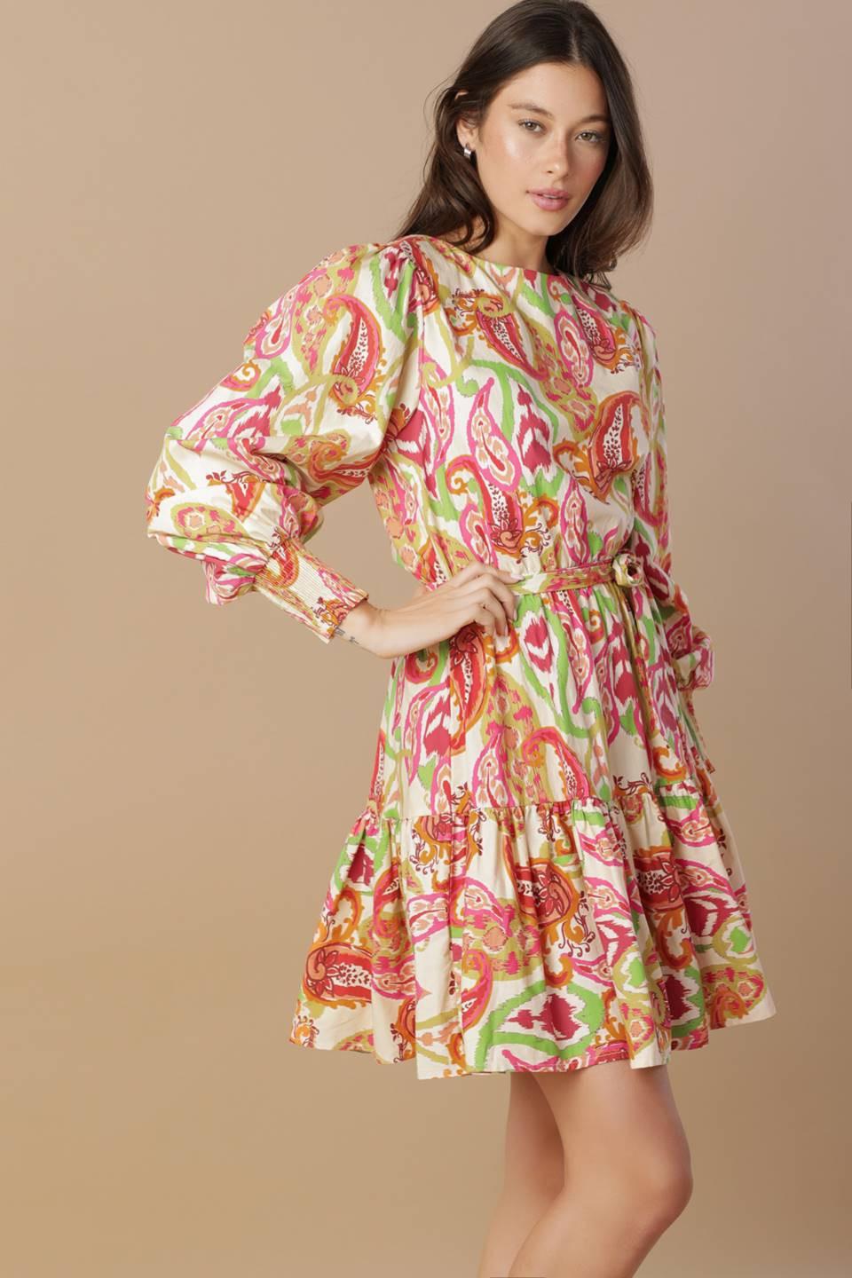 DREAM WEAVER WOVEN MINI DRESS - Glamourous Grace