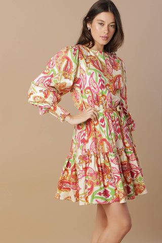 DREAM WEAVER WOVEN MINI DRESS - Glamourous Grace