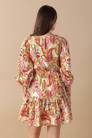 DREAM WEAVER WOVEN MINI DRESS - Glamourous Grace