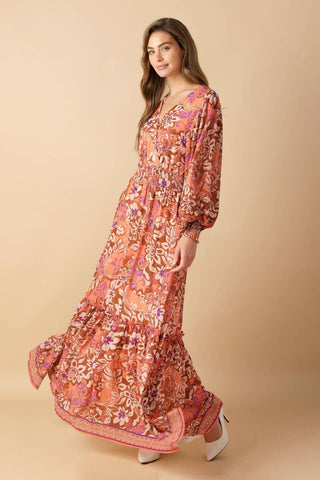 WHISPERING WILLOWS WOVEN MAXI DRESS - Glamourous Grace