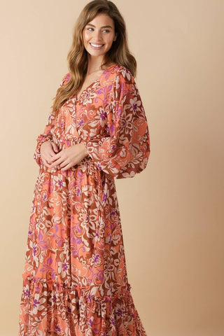 WHISPERING WILLOWS WOVEN MAXI DRESS - Glamourous Grace