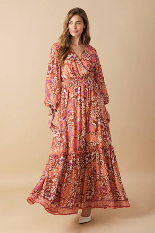 WHISPERING WILLOWS WOVEN MAXI DRESS - Glamourous Grace