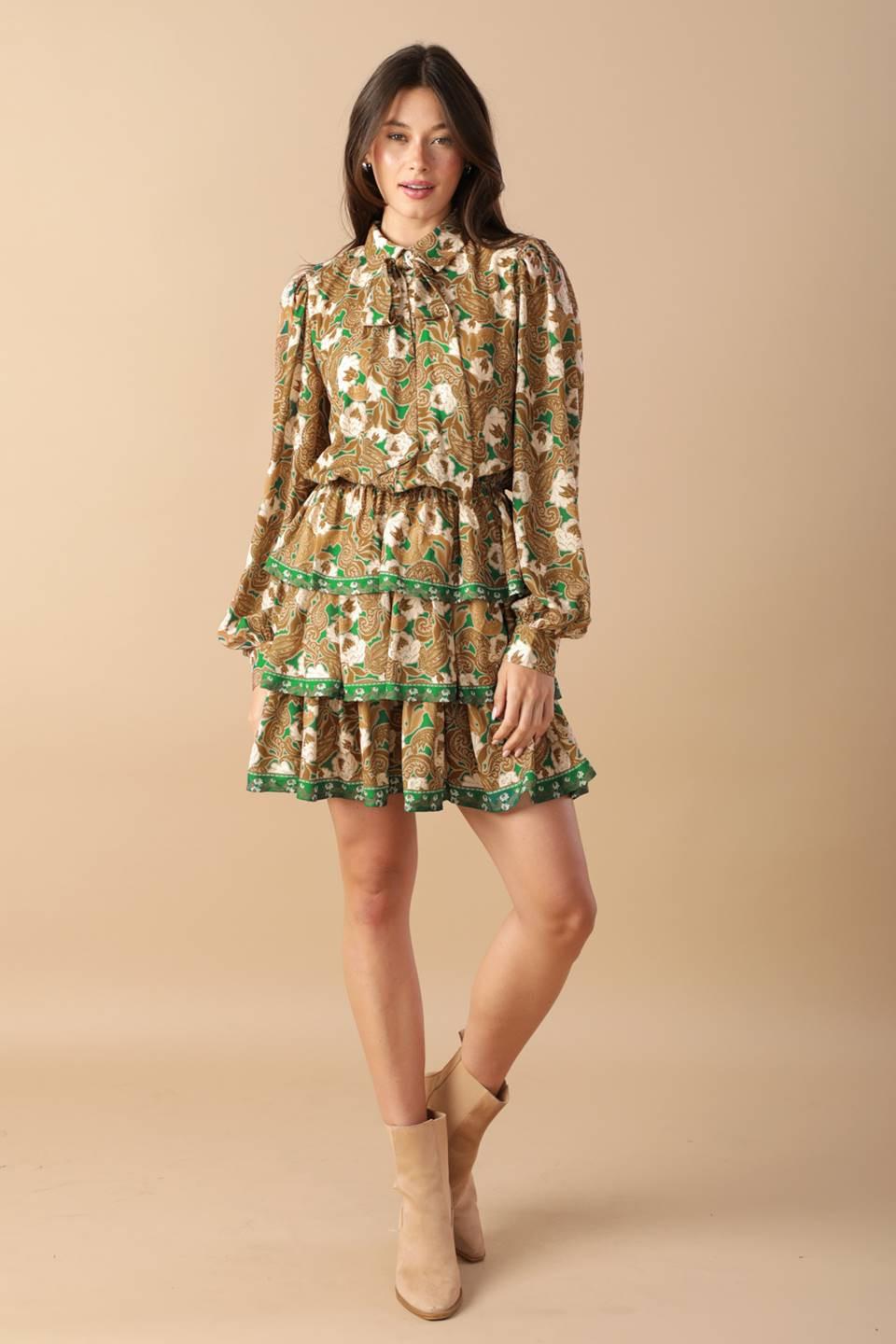 OPEN PATH WOVEN MINI DRESS - Glamourous Grace