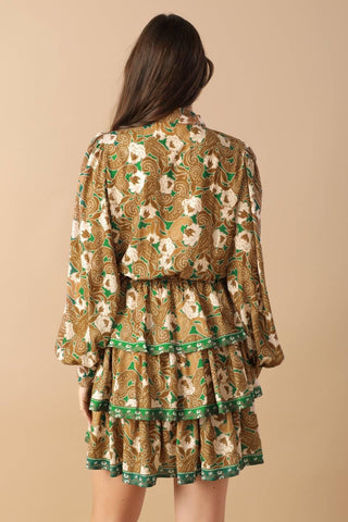 OPEN PATH WOVEN MINI DRESS - Glamourous Grace