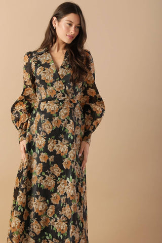 TIME TO EVOLVE WOVEN MIDI DRESS - Glamourous Grace
