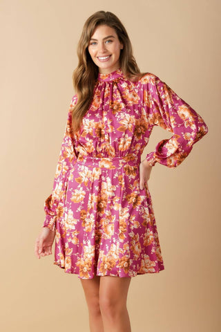 LUXE LEGACY WOVEN MINI DRESS - Glamourous Grace