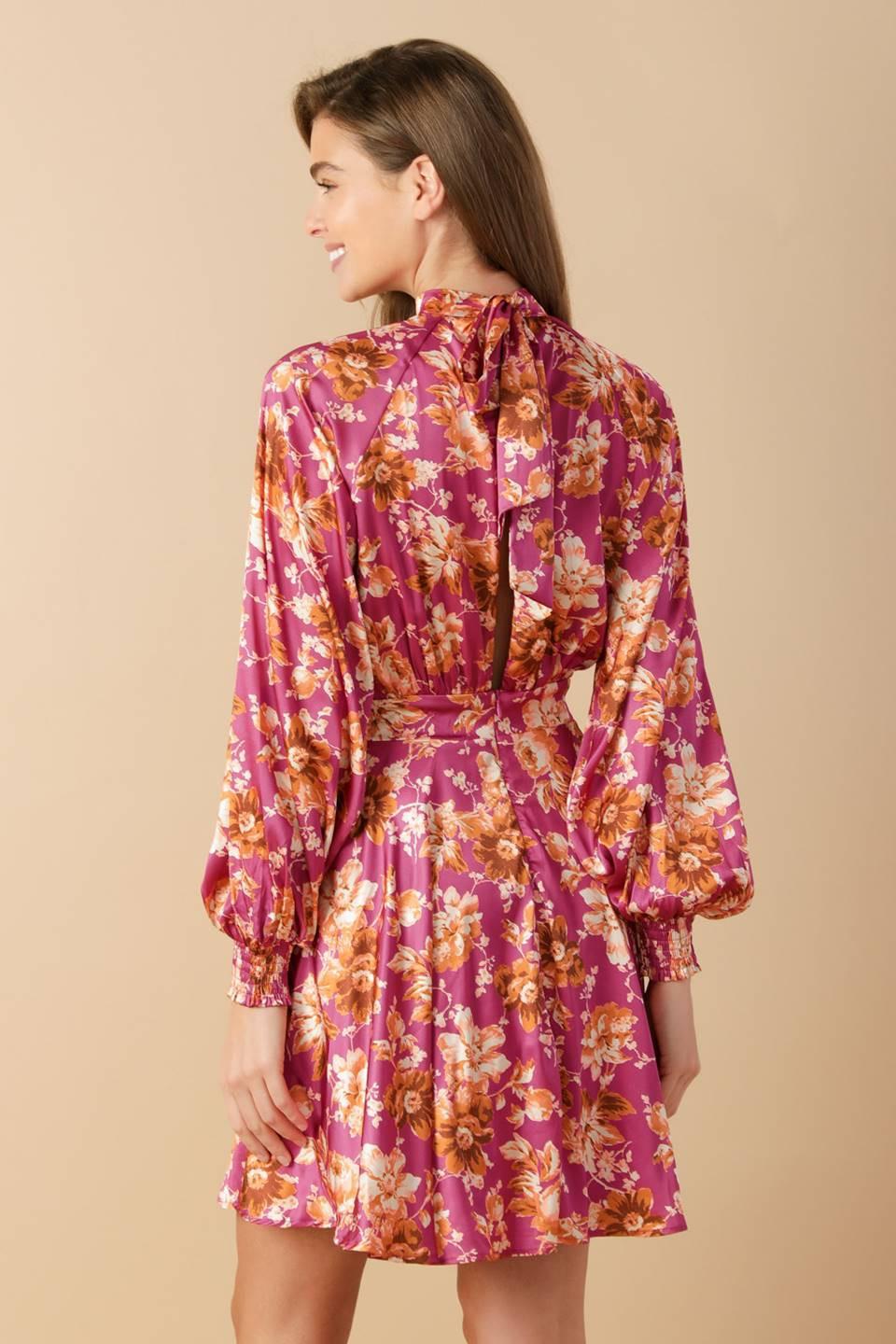 LUXE LEGACY WOVEN MINI DRESS - Glamourous Grace