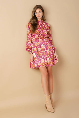 LUXE LEGACY WOVEN MINI DRESS - Glamourous Grace