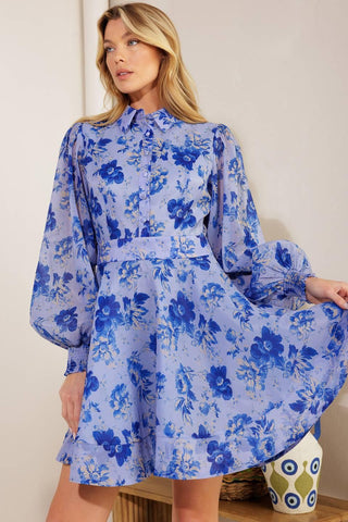 A PART OF IT WOVEN MINI DRESS - Glamourous Grace