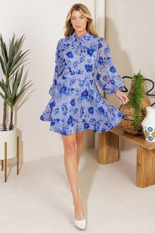 A PART OF IT WOVEN MINI DRESS - Glamourous Grace