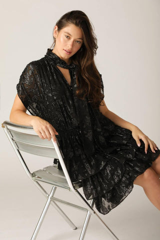 NOT I KNOW WOVEN MINI DRESS - Glamourous Grace