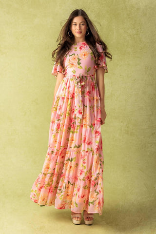 WHICH CHAPTER WOVEN MAXI DRESS - Glamourous Grace