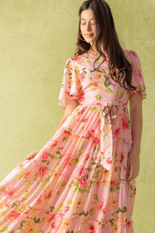 WHICH CHAPTER WOVEN MAXI DRESS - Glamourous Grace