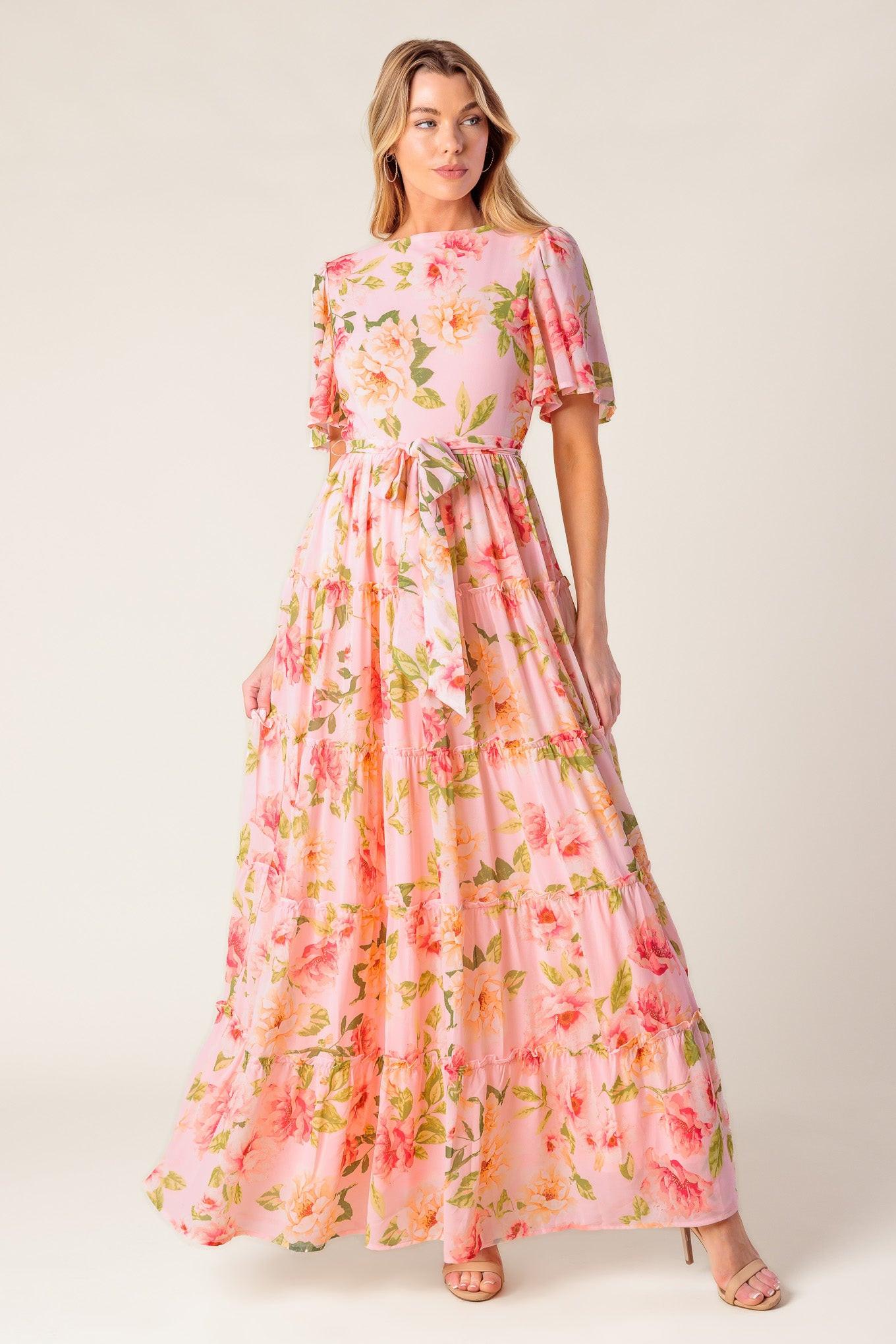 WHICH CHAPTER WOVEN MAXI DRESS - Glamourous Grace