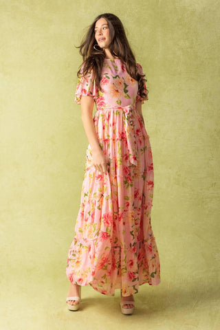 WHICH CHAPTER WOVEN MAXI DRESS - Glamourous Grace